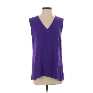 Ralph Lauren Purple Label V Neck Sleeveless Top 6